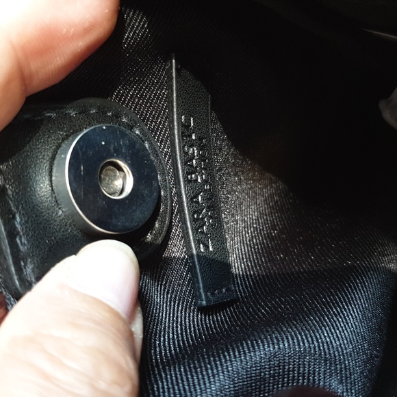 NWT Zara handbag, chunky bead shoulder bag minibag, beautifully light reflective - Picture 7 of 17